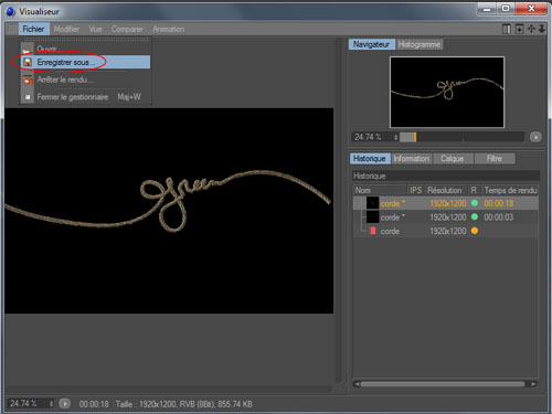 Tuto photoshop, cinema 4D, illustrator Créer un texte en forme de corde avec Photoshop et Cinema 4D