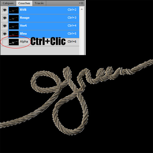 Tuto photoshop, cinema 4D, illustrator Créer un texte en forme de corde avec Photoshop et Cinema 4D