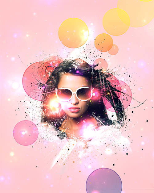 Design Glamour avec Photoshop