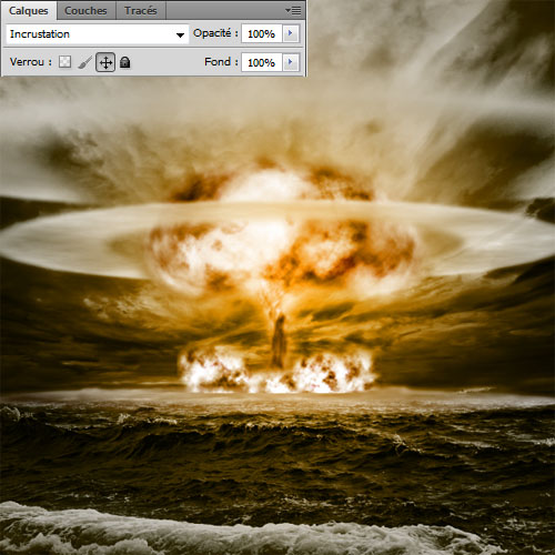 Tutoriaux Photoshop Explosion Nucléaire avec Photoshop 