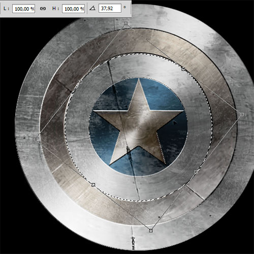 Réaliser l'affiche du film Captain America le soldat de l'hiver avec Photoshop
