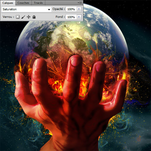 Tutoriel La planète terre avec Photoshop