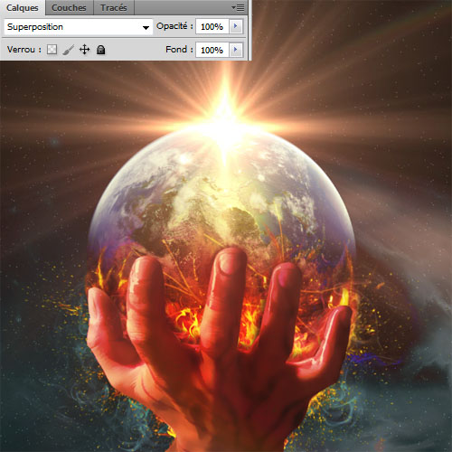 Tutoriel La planète terre avec Photoshop
