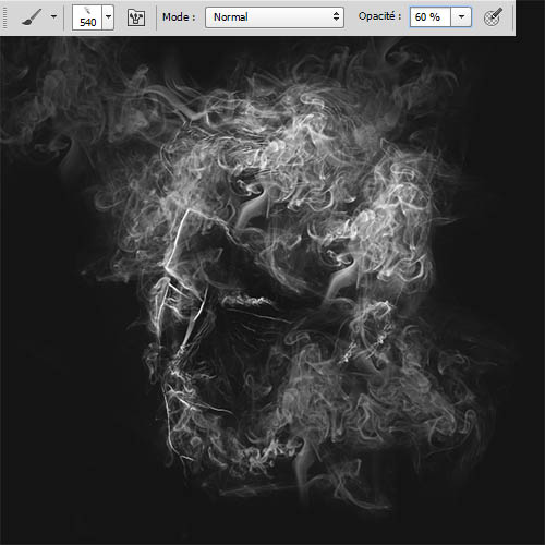 Tutoriel Photoshop pour créer Un Visage dans la fumée