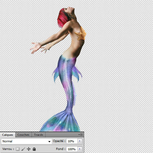 Cours Photoshop pour débuter la Formation Photoshop gratuite Une Sirène sous les Eaux avec Photoshop