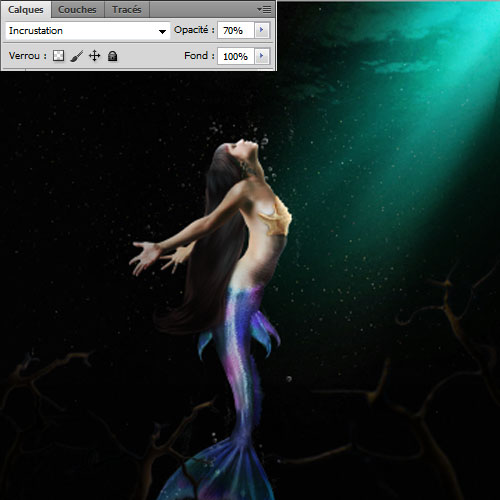 Cours Photoshop pour débuter la Formation Photoshop gratuite Une Sirène sous les Eaux avec Photoshop