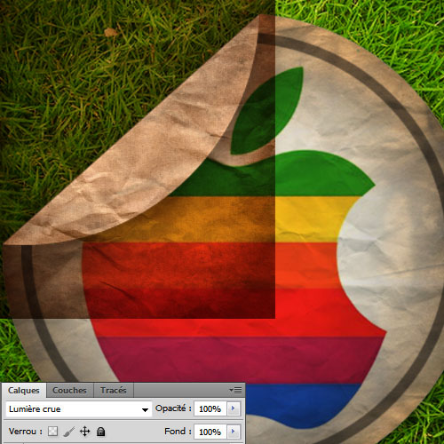 Tuto photoshop Une affiche Apple Fun avec Photoshop