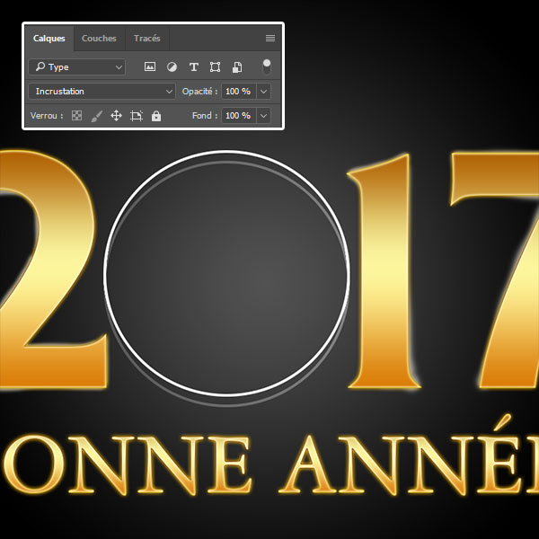 Créer une carte de vœux 2017 avec Photoshop