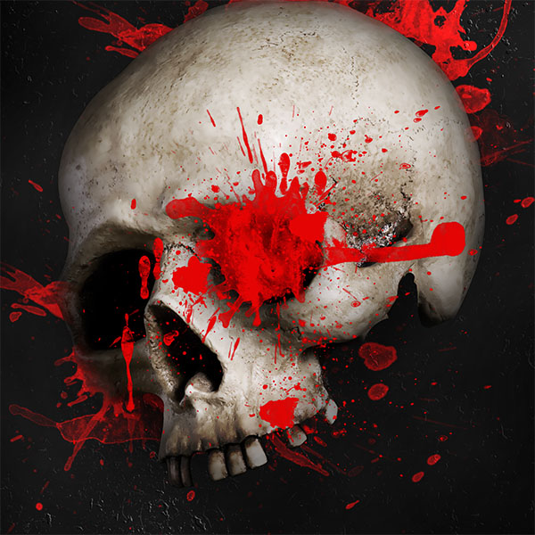 Skull design avec Photoshop