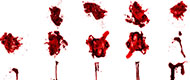 Télécharger des brushes eclaboussures de sang pour photoshop