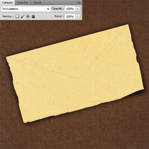 Créer une vieille enveloppe et un tampon de cire avec Photoshop 