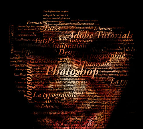 Créer un superbe portrait typographique avec adobe photoshop